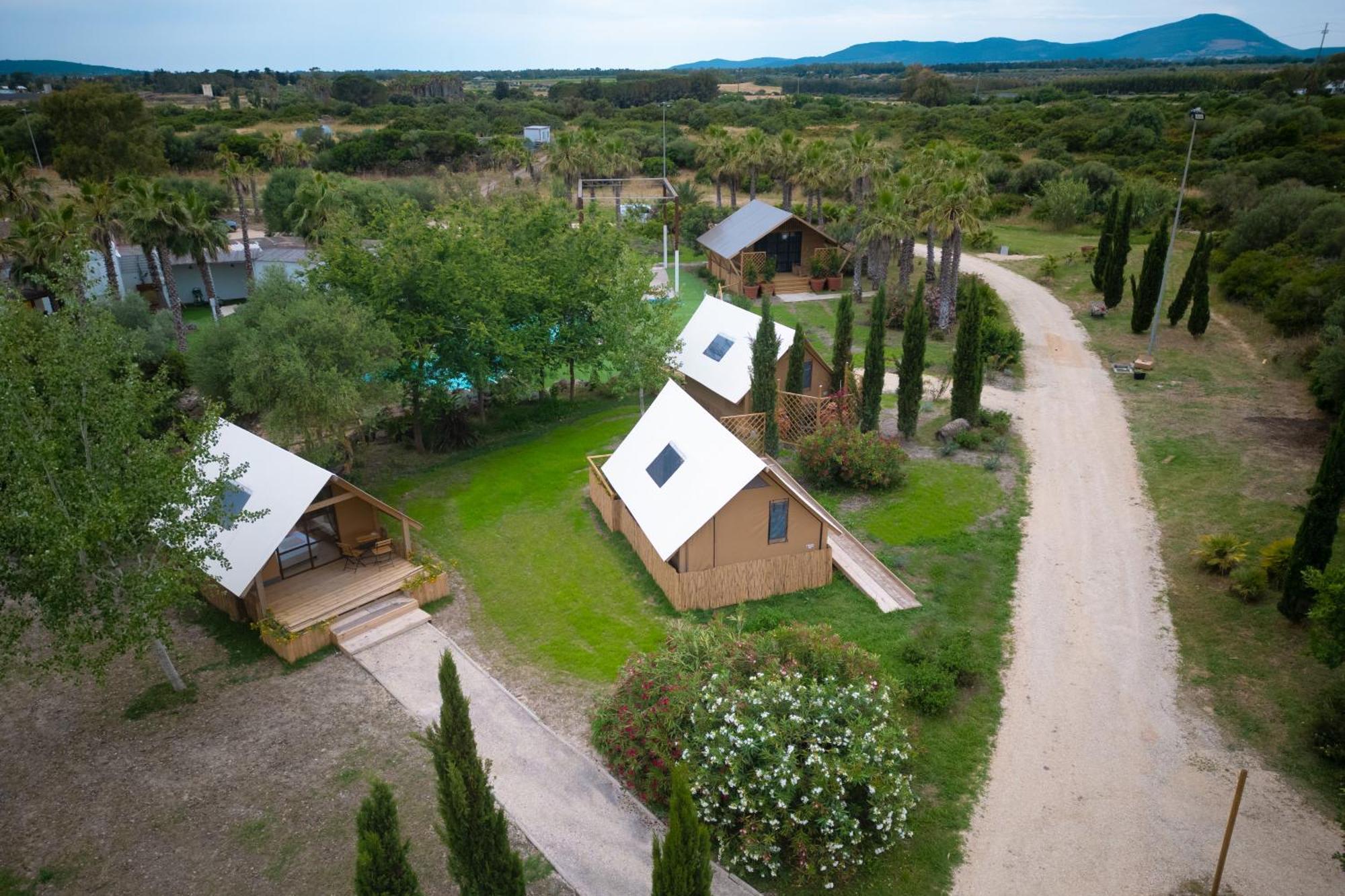 Hotel Agriglamping Butterfly House Sardegna Olmedo Esterno foto