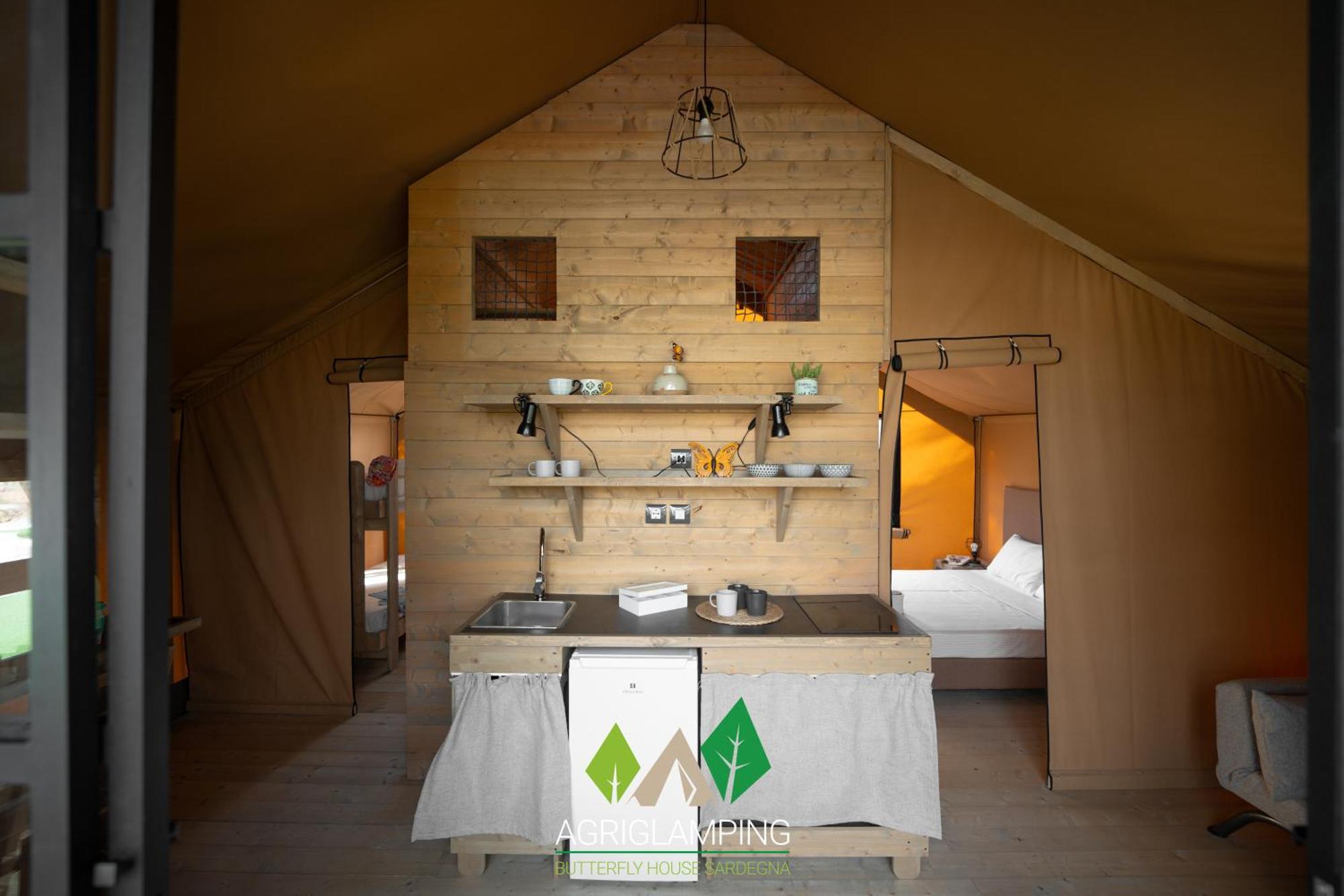 Hotel Agriglamping Butterfly House Sardegna Olmedo Esterno foto